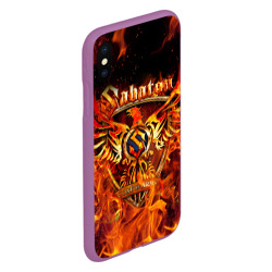 Чехол для iPhone XS Max матовый Sabaton Сабатон - фото 2
