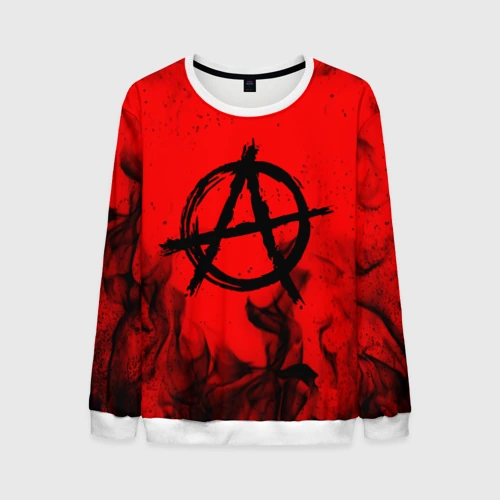 Мужской свитшот 3D Анархия anarchy