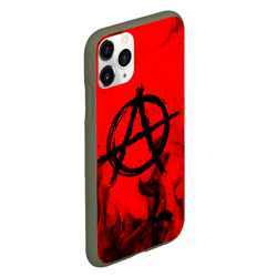 Чехол для iPhone 11 Pro матовый Анархия anarchy - фото 2