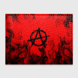 Обложка для студенческого билета Анархия anarchy