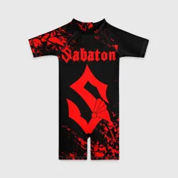 Детский купальный костюм 3D Sabaton