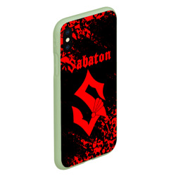 Чехол для iPhone XS Max матовый Sabaton - фото 2