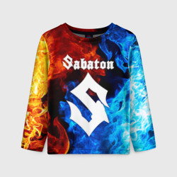 Детский лонгслив 3D Sabaton Сабатон