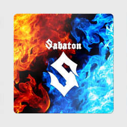 Магнит виниловый Квадрат Sabaton Сабатон