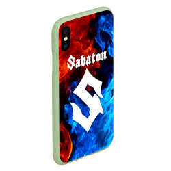 Чехол для iPhone XS Max матовый Sabaton Сабатон - фото 2