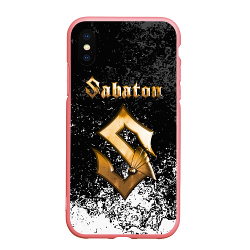 Чехол для iPhone XS Max матовый Sabaton, цвет баблгам