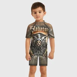 Детский купальный костюм 3D Sabaton - фото 2