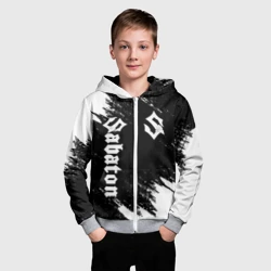 Детская толстовка 3D на молнии Sabaton Сабатон - фото 2