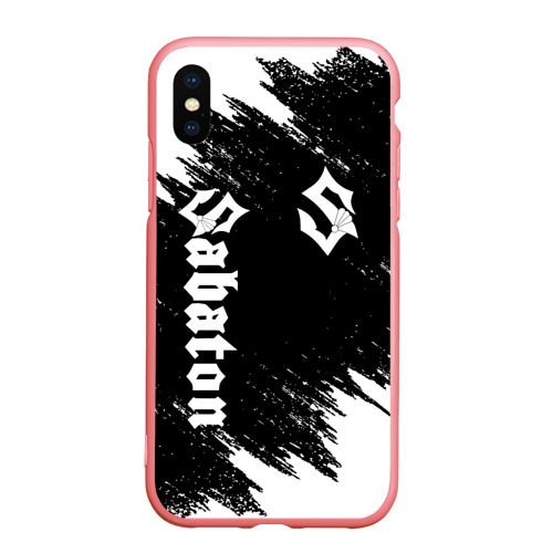 Чехол для iPhone XS Max матовый Sabaton Сабатон, цвет баблгам