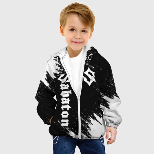 Детская куртка 3D Sabaton Сабатон, цвет белый - фото 3