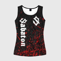 Женская майка 3D Sabaton Сабатон