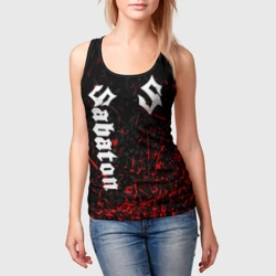 Женская майка 3D Sabaton Сабатон - фото 2