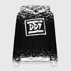 Женская толстовка 3D ДДТ лого DDT logo