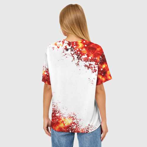 Женская футболка oversize 3D Thousand Foot Krutch TFK, цвет 3D печать - фото 4