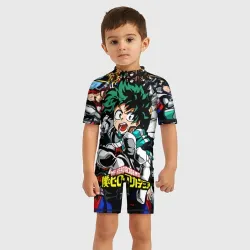 Детский купальный костюм 3D Моя геройская академия - фото 2