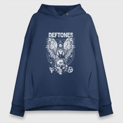 Женское худи Oversize хлопок Deftoneww