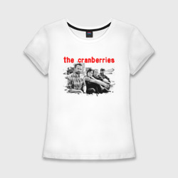 Женская футболка хлопок Slim The Cranberries