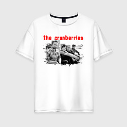 Женская футболка хлопок Oversize The Cranberries