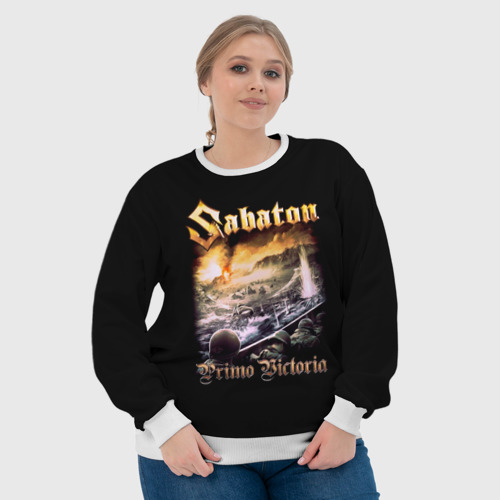 Женский свитшот 3D SABATON. - фото 6