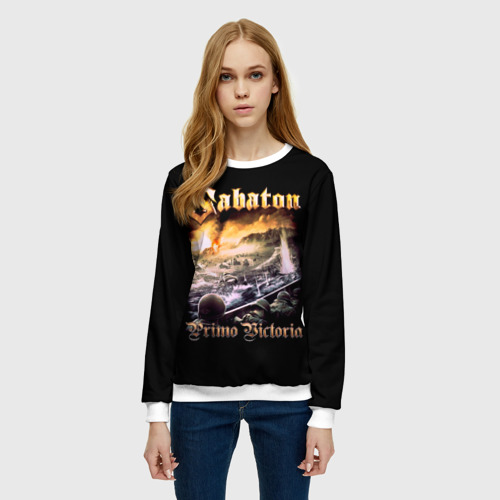 Женский свитшот 3D SABATON. - фото 3