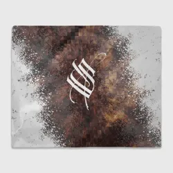 Плед 3D Stigmata logo