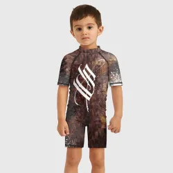 Детский купальный костюм 3D Stigmata logo - фото 2