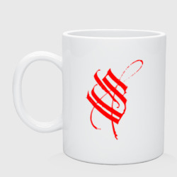 Кружка керамическая Красный логотип Stigmata