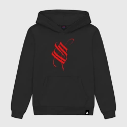 Мужская толстовка хлопок Красный логотип Stigmata