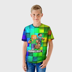 Детская футболка 3D Minecraft Майнкрафт - фото 2