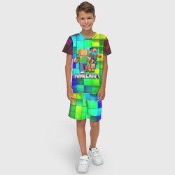 Детский костюм с шортами 3D Minecraft Майнкрафт - фото 2