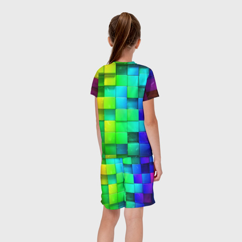 Детский костюм с шортами 3D Minecraft Майнкрафт, цвет 3D печать - фото 6