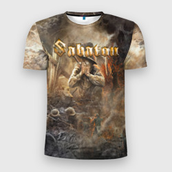 Мужская футболка 3D Slim Sabaton Сабатон