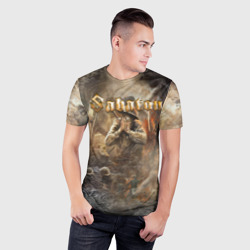 Мужская футболка 3D Slim Sabaton Сабатон - фото 2