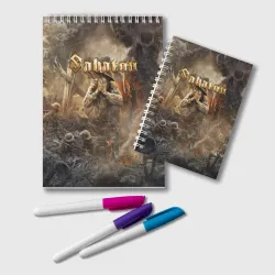 Блокнот Sabaton Сабатон