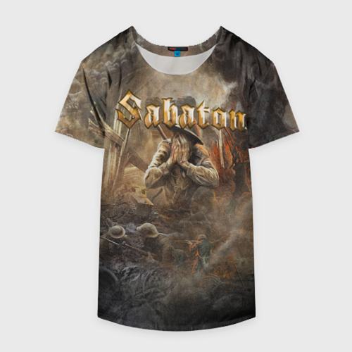 Накидка на куртку 3D Sabaton Сабатон, цвет 3D печать - фото 4