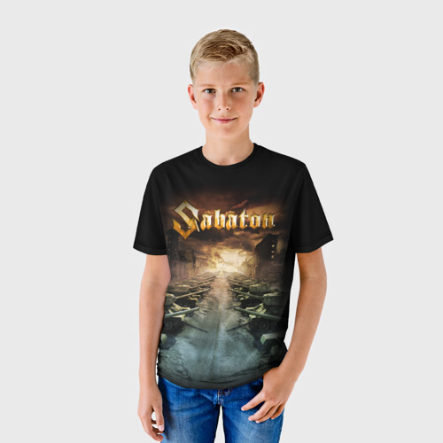 Детская футболка 3D Sabaton, цвет 3D печать - фото 3