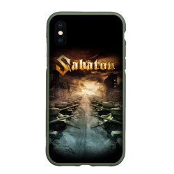 Чехол для iPhone XS Max матовый Sabaton