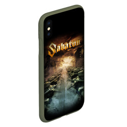 Чехол для iPhone XS Max матовый Sabaton - фото 2