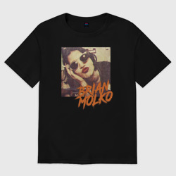 Женская футболка хлопок Oversize Brian Molko