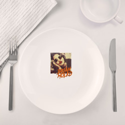 Набор: тарелка + кружка Brian Molko - фото 2