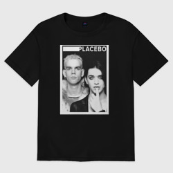 Женская футболка хлопок Oversize Placebo