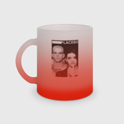 Кружка матовая стеклянная Placebo