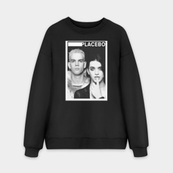 Мужской свитшот oversize без начеса хлопок Placebo