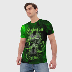Мужская футболка 3D Sabaton Сабатон - фото 2
