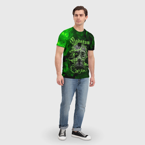Мужская футболка 3D Sabaton Сабатон, цвет 3D печать - фото 5
