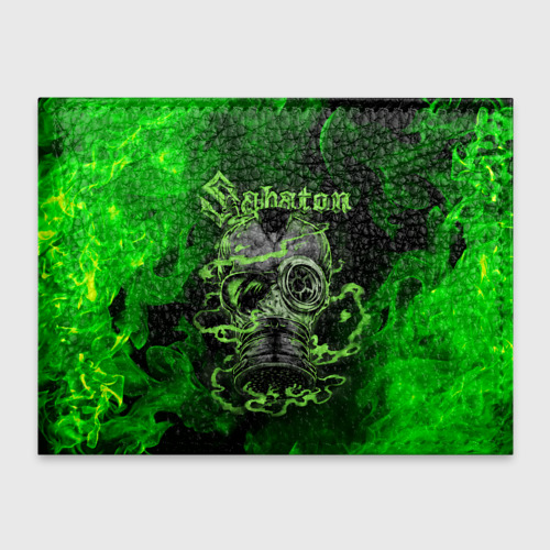 Обложка для студенческого билета Sabaton Сабатон, цвет бирюзовый