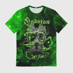 Мужская футболка 3D Sabaton Сабатон