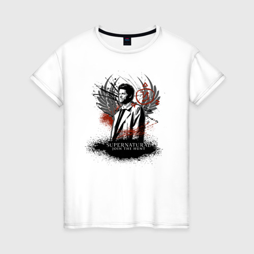 Женская футболка хлопок Castiel Фото 01 Женская футболка хлопок Castiel Фото 01