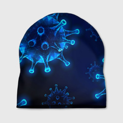 Шапка 3D Коронавирус