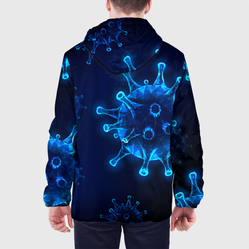 Мужская куртка 3D Коронавирус, цвет 3D печать - фото 5